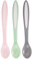 Cucchiaini per bambini set pastello plastica – cucchiaini colorati 5 pezzi-2