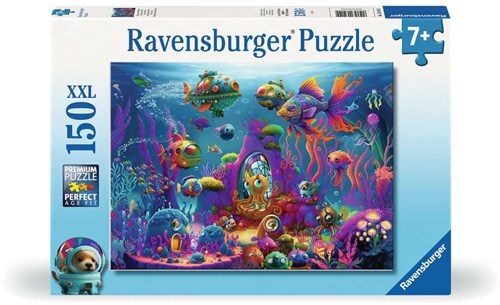 Ravensburger puzzle Alien oceano - Puzzle XXL bambini 150 pezzi
