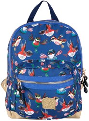 Pick & Pack zaino uccelli navy S - zaino bambini poliestere riciclato