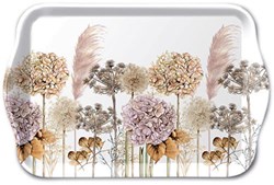Ambiente vassoio decorativo 13x21cm fiori fiori secchi melamina