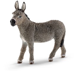 Schleich Farm Life - Asino figura giocattolo per bambini 13772