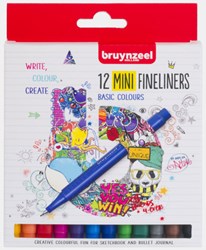 Bruynzeel Bruynzeel 12 mini fineliner 60241512