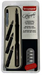 Bruynzeel set calligrafia principianti 8 pezzi con istruzioni
