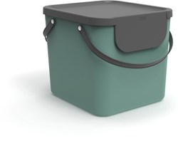 Rotho separatore rifiuti cucina 40L verde - senza BPA - plastica durevole