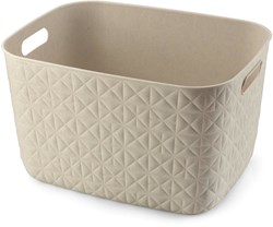 Curver cesta portaoggetti Softex Large 19L bianco gesso - plastica sostenibile