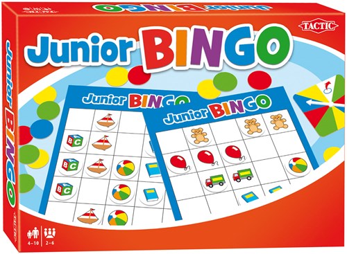 Tactic bingo gioco per bambini Junior Bingo gioco da tavolo colorato