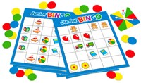 Tactic bingo gioco per bambini Junior Bingo gioco da tavolo colorato-2