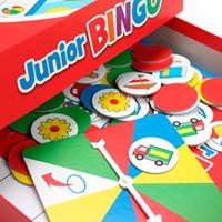 Tactic bingo gioco per bambini Junior Bingo gioco da tavolo colorato-3