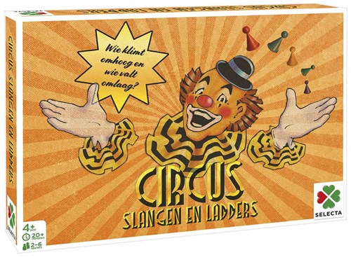 Gioco da tavolo Spellen van toen Circo Serpenti e Scale gioco famiglia cartone