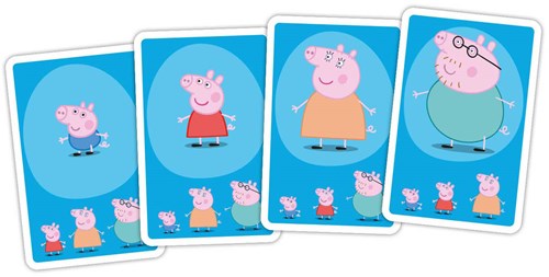 Gioco di carte quartetto Peppa Pig - gioco per bambini dai 4 anni - giocattolo educativo-3