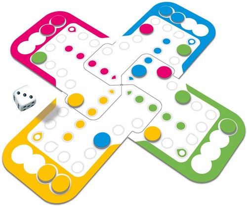 Ludo Fia gioco da viaggio - gioco da tavolo per bambini e famiglie - giochi da viaggio-2