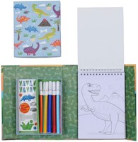 Tiger Tribe set da colorare - libro da colorare dinosauri e set attività per bambini-2