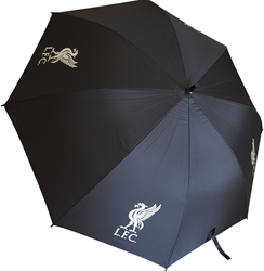 Team Merchandise ombrello Liverpool FC nero - grande ombrello da golf