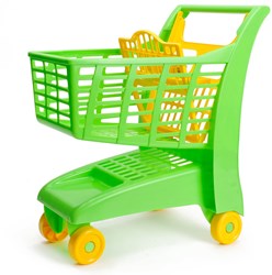 Androni Giocattoli carrello supermercato giocattolo con seggiolino bambola multicolore