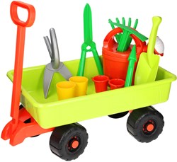 Androni Giocattoli carrello da giardino set giocattolo con attrezzi 12 pezzi