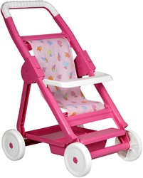 Androni Giocattoli passeggino bambola buggy rosa plastica pieghevole