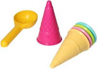 Androni Giocattoli set giochi da spiaggia stampi gelato 6 pezzi-3