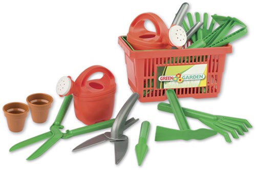 Androni Giocattoli set da giardino cestino giocattolo per bambini esterno-2