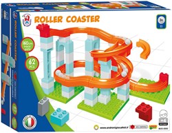 Androni Giocattoli pista per biglie giocattolo 62 pezzi compatibile Duplo