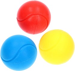 Androni Giocattoli palline da tennis soft 3 pezzi - palline in schiuma per bambini