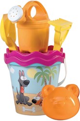 Androni Giocattoli giochi da spiaggia Secchiello Set Spiaggia Piccolo 6 pezzi sabbia