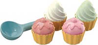 Androni Giocattoli set spiaggia cupcake pastello 9 pezzi giocattolo sabbia-2