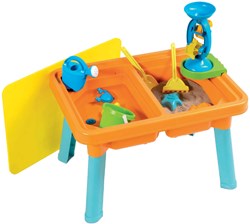 Androni Giocattoli tavolo da gioco sabbia e acqua con mulino 10 pezzi