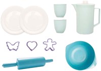 Dantoy set caffè e pasticceria - set cucina giocattolo colorato per bambini-3