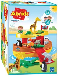 Abrick set di costruzione Arca di Noè giocattolo animali 14 pezzi