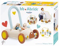 Abrick carrello primi passi mattoncini - spingi e cammina con animali 17 pezzi
