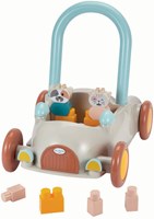 Abrick carrello primi passi mattoncini - spingi e cammina con animali 17 pezzi-2