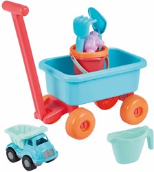 Ecoiffier carrello da spiaggia giocattolo - accessori da spiaggia per bambini