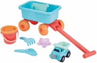 Ecoiffier carrello da spiaggia giocattolo - accessori da spiaggia per bambini-2