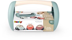 Smoby macchinine giocattolo Little Smoby set 3 pezzi con scatola