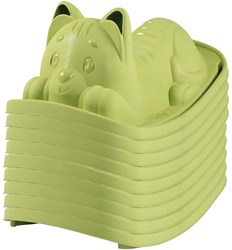 Smoby dondolo gatto verde - dondolo ergonomico per bambini piccoli