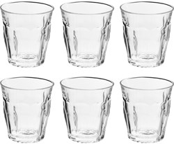 Duralex bicchiere Picardie 310ml set 6 pezzi trasparente