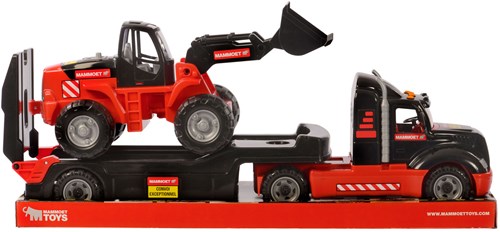 Mammoet toys camion giocattolo Cavallino Torpedo con escavatore-2