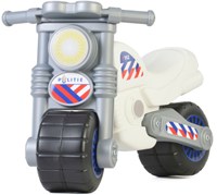 Cavallino Toys bicicletta senza pedali moto della polizia bianca - moto giocattolo per bambini
