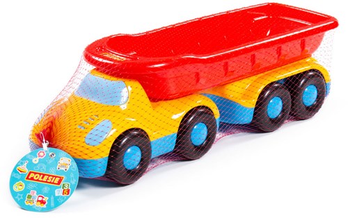 Camion giocattolo Buddy auto plastica container multicolore