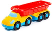 Camion giocattolo Buddy auto plastica container multicolore-2
