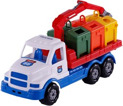 Camion container giocattolo Cavallino XL Torpedo 47cm plastica