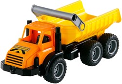 Camion ribaltabile giocattolo Cavallino con gomme in gomma 42cm multicolore