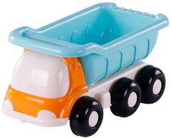 Camion ribaltabile da spiaggia blu giocattolo 29cm camion spiaggia plastica