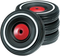 BIG Bobby Car ruote silenziose set - 4 pezzi - Accessorio cavalcabile-2