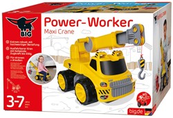 BIG cavalcabile Power Worker Maxi gru con verricello potente e braccio rotante a 360°