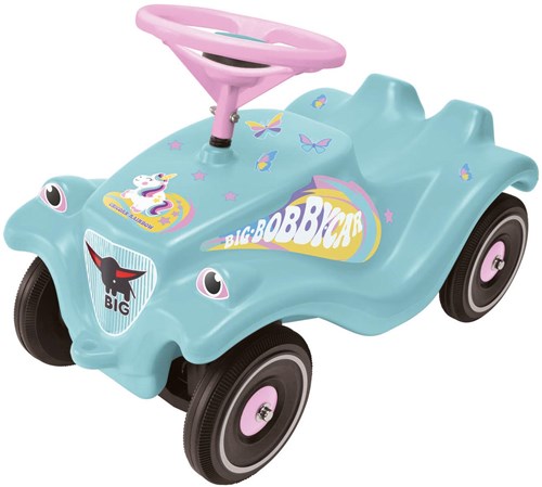 BIG Bobby Car Classic Unicorno Macchinina cavalcabile per bambini - Design pastello-3