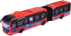 Dickie autobus Volvo giocattolo 40 cm con funzione sterzo rosso