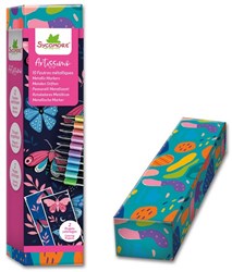 Sycomore pennarelli metallici - set creativo 10 colori