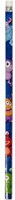 Matite Mostro divertenti con gomma blu legno design giocoso