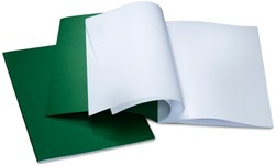 Mercurius album da disegno verde 24x32 cm con foglio intermedio - carta creativa